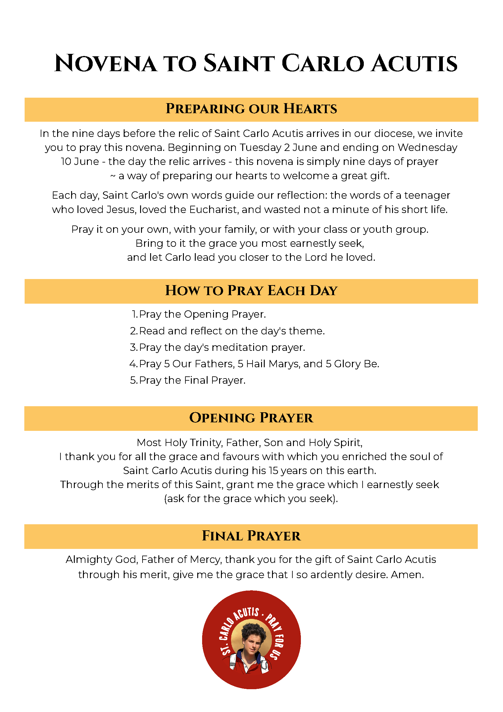St Carlo Relic Mission Programme Novena_Page_2