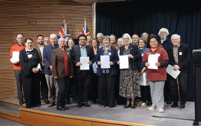 Presentation to Parliament of Open Letter to Care for Our Common Home